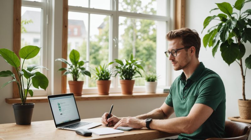 Jeune entrepreneur preparant sa micro-entreprise en 2026