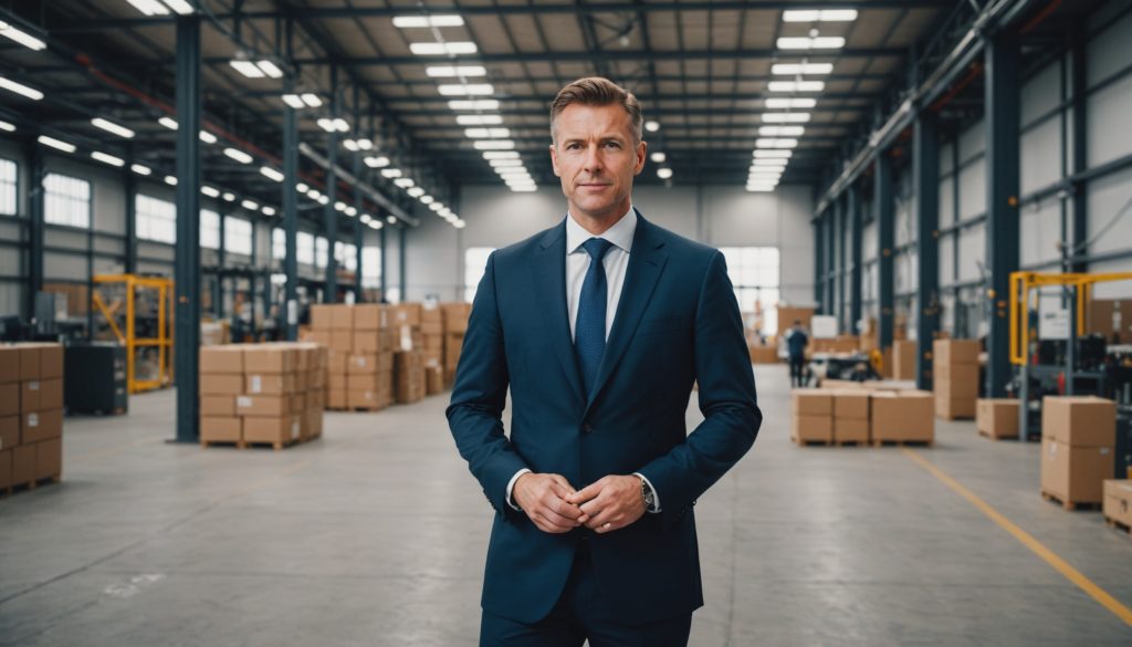 Portrait professionnel illustrant la nomination d'un directeur général dans le secteur de la distribution électrique