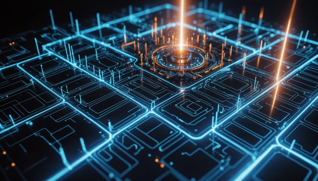Visualisation abstraite de calcul quantique industriel