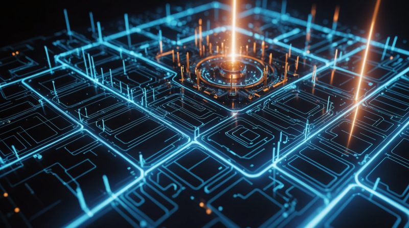 Visualisation abstraite de calcul quantique industriel
