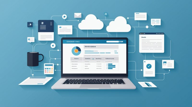 Illustration de la facturation électronique obligatoire pour les entreprises